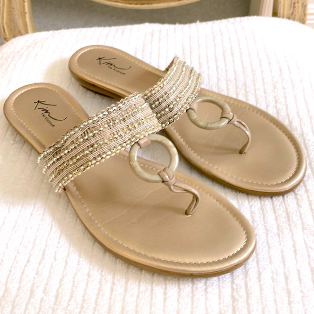 Gold Sandals